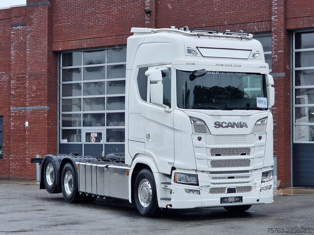 Châssis avec cabine Scania S730 V8 NGS Highline 6x2 chassis - 4.15 WB - Re...