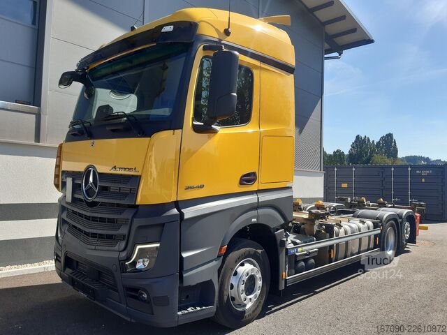 Samochód z wymienną zabudową MERCEDES-BENZ ActrosL 2548L  MP5 Multiwechsler Ölretarder GSR