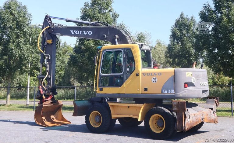 Ratinis ekskavatorius Volvo EW160B | EW 160 B | TILT ROTATOR | BUCKET | OUT...