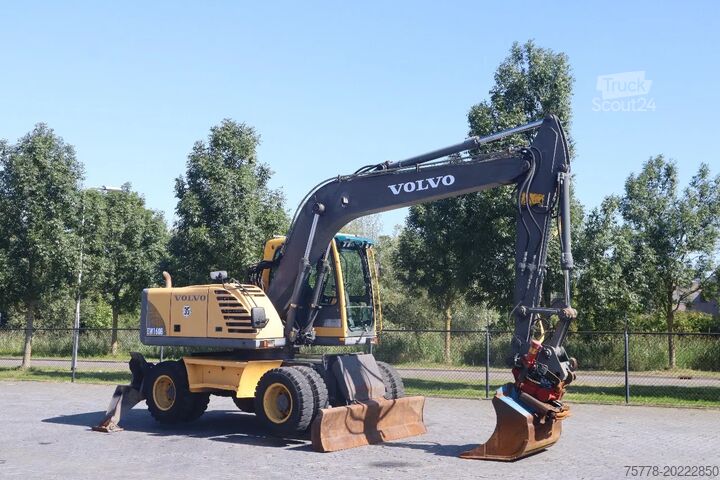 Ratinis ekskavatorius Volvo EW160B | EW 160 B | TILT ROTATOR | BUCKET | OUT...
