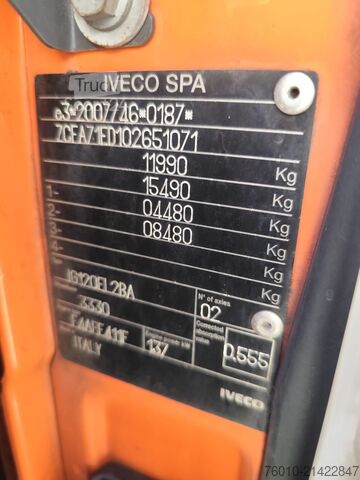 Kraanauto Iveco EuroCargo 120-190