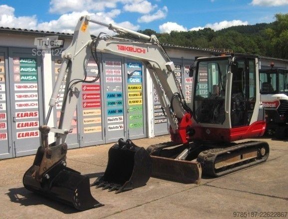 Mini-pelle TAKEUCHI TB 250 ** 2x Löffel **
