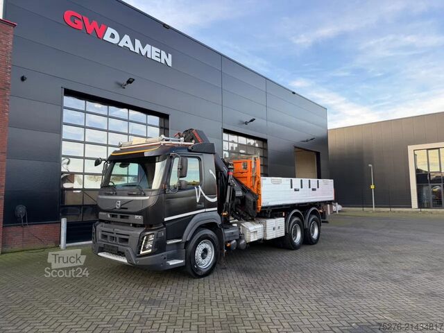 3-zijdige kipper Volvo FMX 460 6x4 3 zijdige Kipper/ Hiab 288 E-6,Winc...