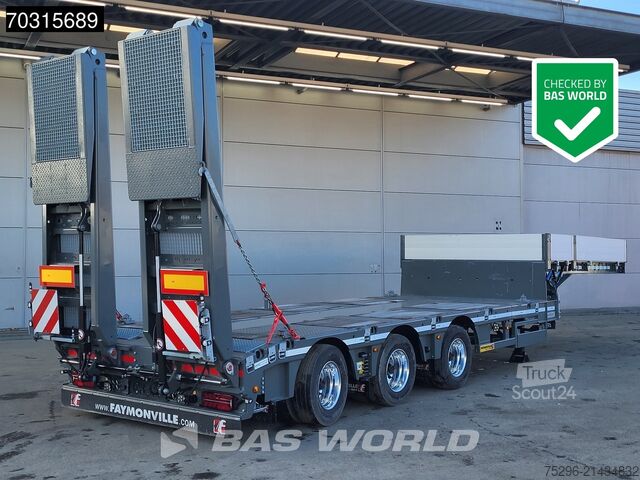 Alacsony rakodó Faymonville F-S43-1AAF Extendable 380cm Lift+SteeringAxle A...
