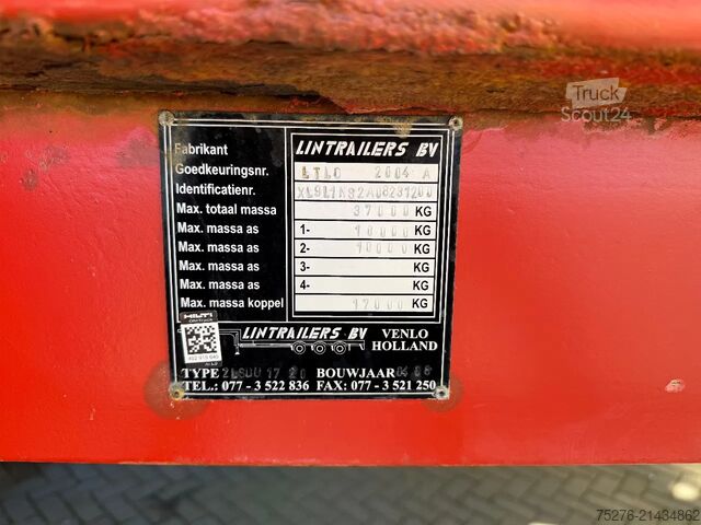 Alacsony rakodó Lintrailers 2LSDU 17-20 , Extendable