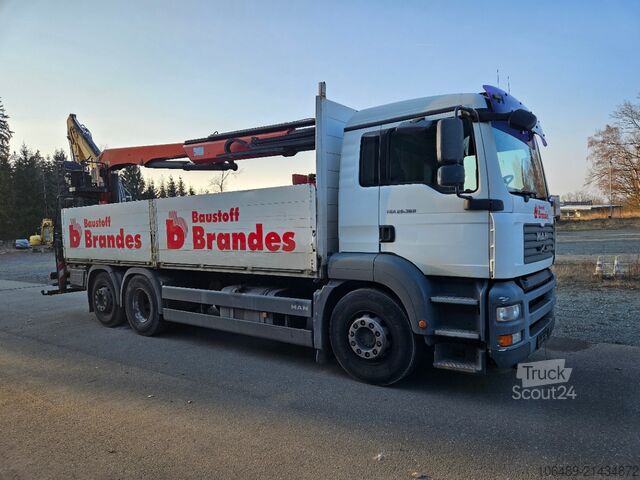 żuraw samochodowy MAN TGA 26.360 6x2-2 LL Palfinger PK 21001 L