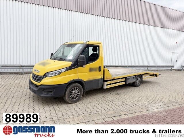 Dodávka na přepravu automobilů Iveco Daily 35S21 4x2, Seilwinde