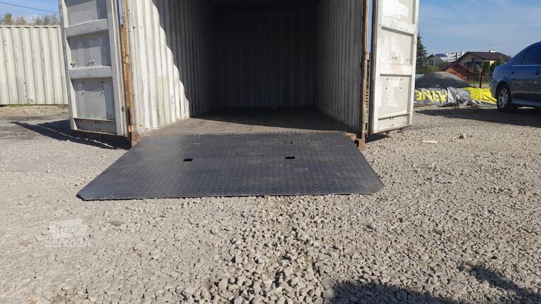  Stahlrampe Rampe Containerrampe Schwerlastrampe Auffahrampe