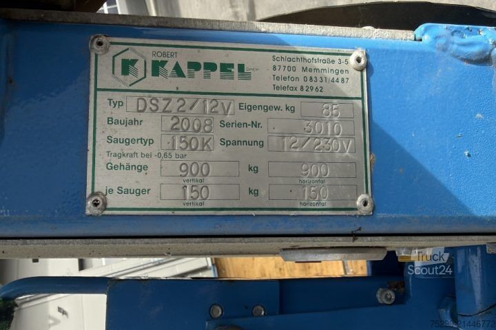 Véhicule utilitaire  Kappel Vakuum-Heber DSZ2/12V