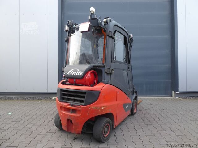 Viljuškar sa prednjim utovarivačem Linde H18T-01