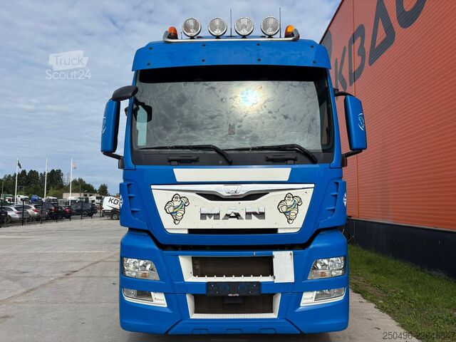Μεταφορά εμπορευματοκιβωτίων MAN TGX 26.480 6x2*4 INTARDER / CHASSIS L=7897 mm