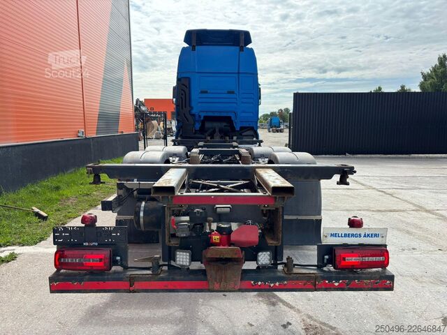 Μεταφορά εμπορευματοκιβωτίων MAN TGX 26.480 6x2*4 INTARDER / CHASSIS L=7897 mm