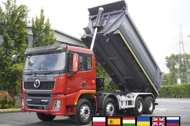 Billenős teherautó ATP Trucks Truston 430 8x4 dump truck / 30 tho. km!