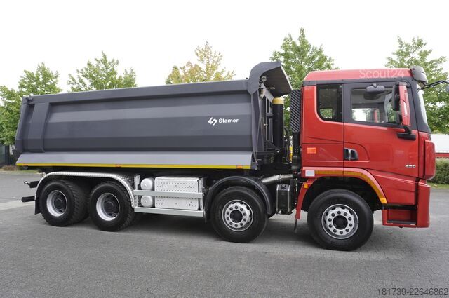 Billenős teherautó ATP Trucks Truston 430 8x4 dump truck / 30 tho. km!