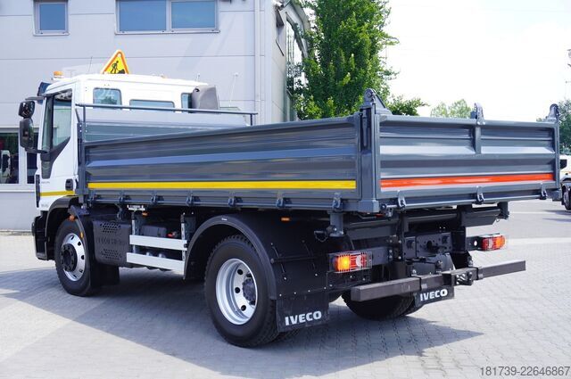 ÚJ 3-oldal billenő Iveco Eurocargo 120-250 4×2 / 90 tho. km / NEW