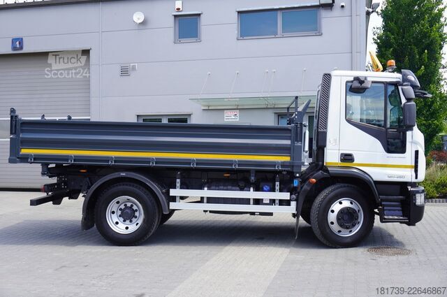 ÚJ 3-oldal billenő Iveco Eurocargo 120-250 4×2 / 90 tho. km / NEW