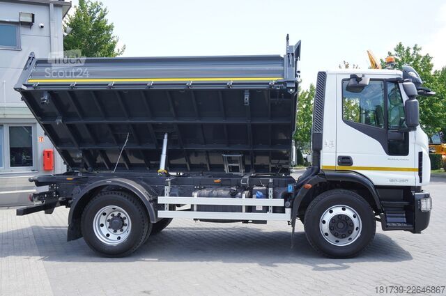 ÚJ 3-oldal billenő Iveco Eurocargo 120-250 4×2 / 90 tho. km / NEW