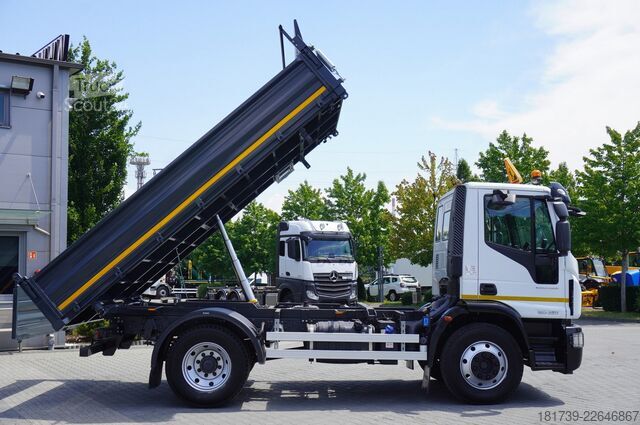 ÚJ 3-oldal billenő Iveco Eurocargo 120-250 4×2 / 90 tho. km / NEW
