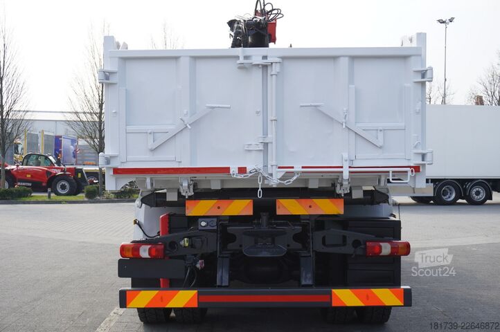 Basculante trilateral Mercedes-Benz Arocs 2636 / 6x4 / HDS Fassi / 3-Way Tip