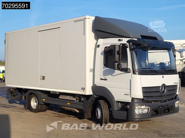 Koffer Mercedes Atego 816 4X2 8tonner Automatic 1500kg Tailgate...
