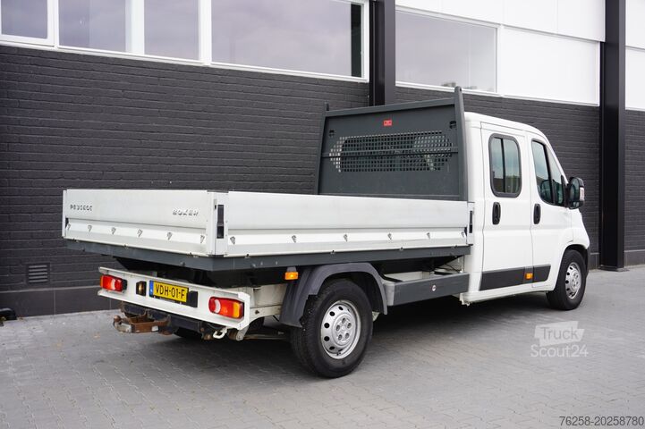 Furgonetă platformă cu cabină dublă Peugeot Boxer 2.2 BlueHDi L3 Dubbele Cabine EURO 6 - Ai...