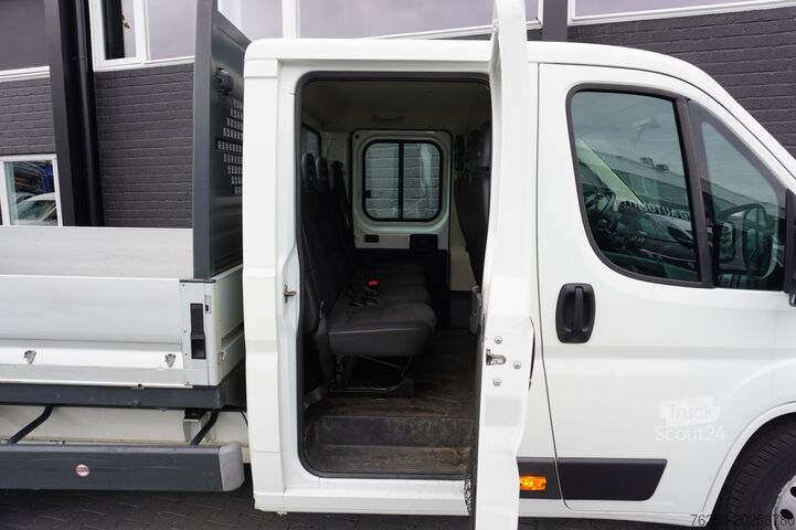 Furgonetă platformă cu cabină dublă Peugeot Boxer 2.2 BlueHDi L3 Dubbele Cabine EURO 6 - Ai...