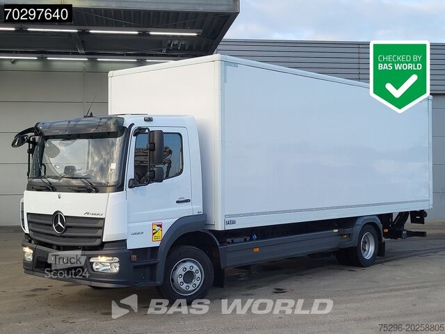 Koffer Mercedes Atego 1223 4X2 12tonner Automatic 1500kg Ladebo...
