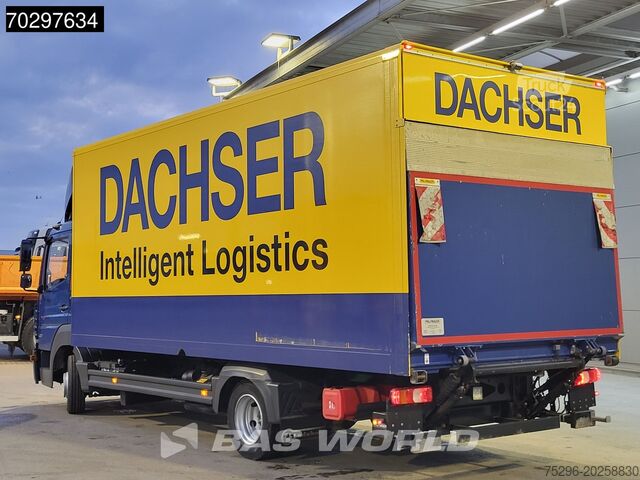 Koffer Mercedes Atego 816 4X2 8tonner Automatic 1000kg Ladebord...