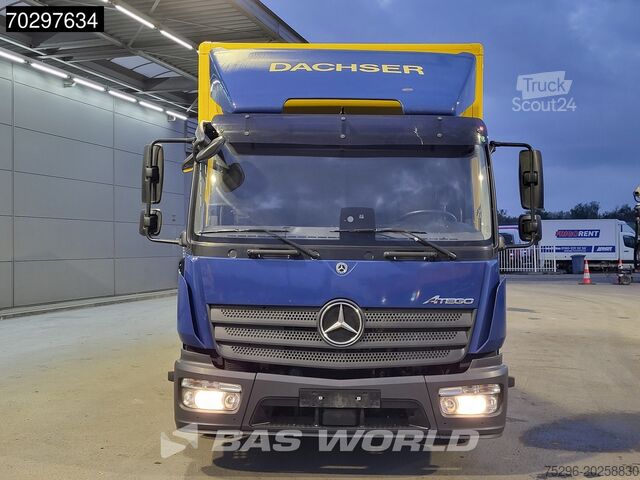Koffer Mercedes Atego 816 4X2 8tonner Automatic 1000kg Ladebord...