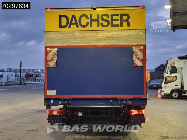 Koffer Mercedes Atego 816 4X2 8tonner Automatic 1000kg Ladebord...