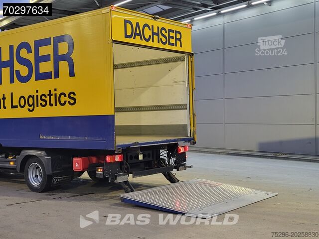 Koffer Mercedes Atego 816 4X2 8tonner Automatic 1000kg Ladebord...