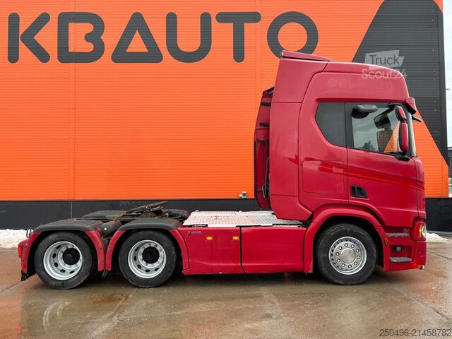 Standaard trekker Scania R 500 6x2 RETARDER / DOUBLE BOGIE