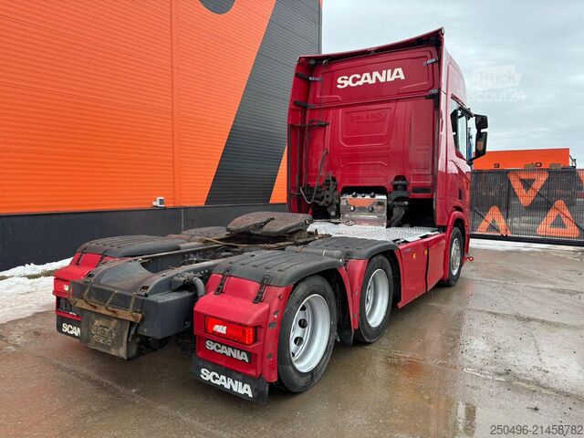 Standaard trekker Scania R 500 6x2 RETARDER / DOUBLE BOGIE