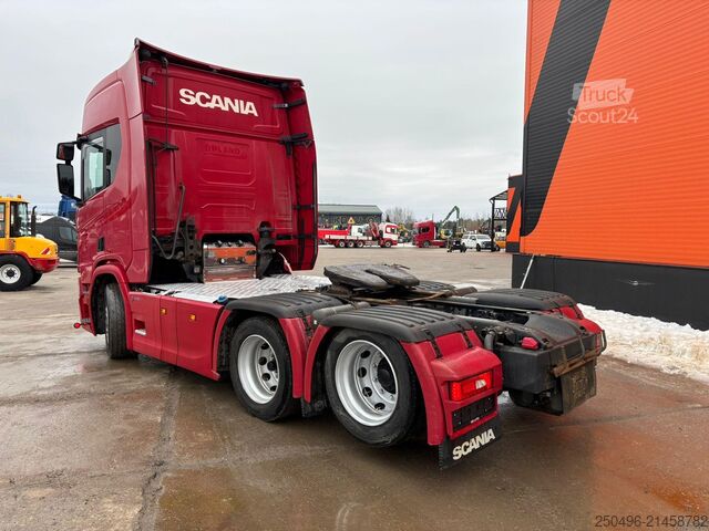 Standaard trekker Scania R 500 6x2 RETARDER / DOUBLE BOGIE