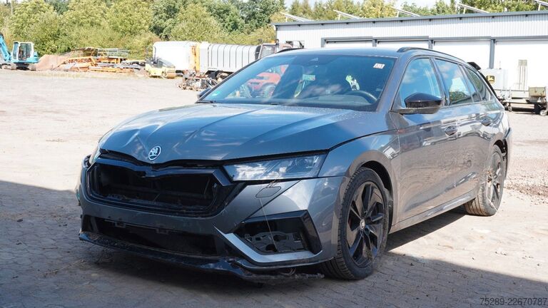Minibus SKODA Octavia Combi RS Unfall Motor Ok Airbags Ok