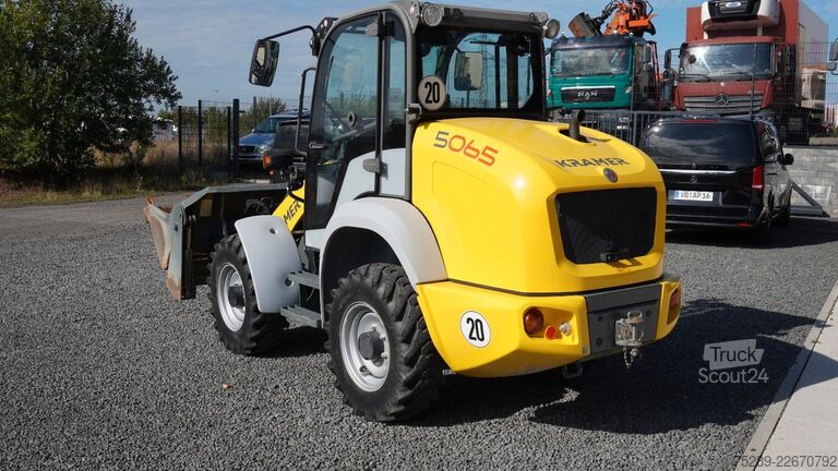 Wheel loader KRAMER 5065 349 Radlader Gabel Schaufel 4500 Kg