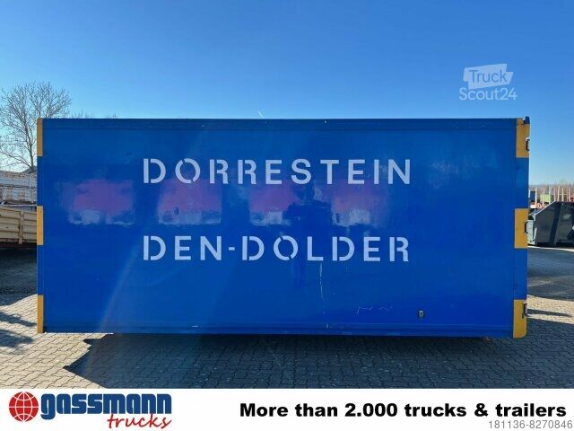Roll-off konteyneri  Abrollcontainer Kofferaufbau mit Flügeltüren