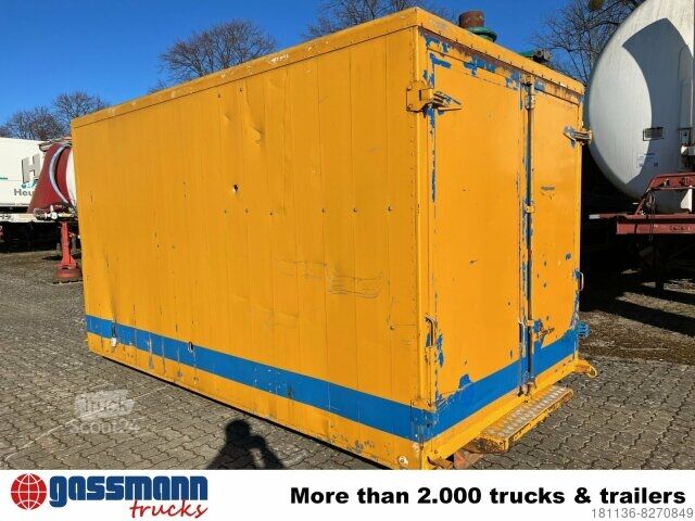 Roll-off konteyneri  Abrollcontainer Kofferaufbau mit Flügeltüren