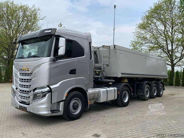 IVECO S-WAY 4x4H EURO6 CIĄGNIK SIODŁOWY Z HYDRAULIKĄ WYWROTU IVECO S-WAY 4x4H EURO6 CIĄGNIK SIODŁOWY Z HYDRAULIKĄ ...