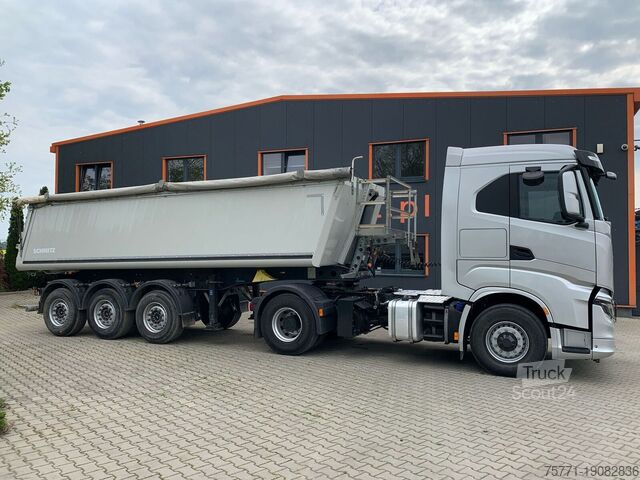 IVECO S-WAY 4x4H EURO6 CIĄGNIK SIODŁOWY Z HYDRAULIKĄ WYWROTU IVECO S-WAY 4x4H EURO6 CIĄGNIK SIODŁOWY Z HYDRAULIKĄ ...