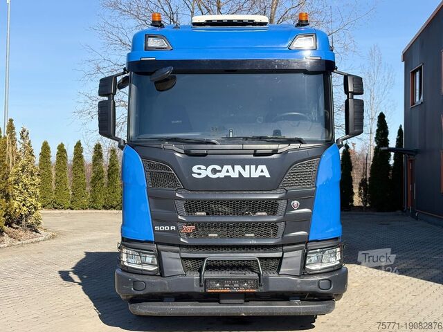 Priklopnik za platformo Scania 500R XT 6x4 PLATFORMA Z HDS PK53002 SH + PRZYCZEPA