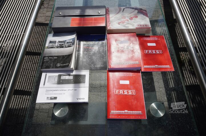 Trišalis savivartis Mercedes-Benz Arocs 2636 / 6x4 / HDS Fassi / 3-Way Tip