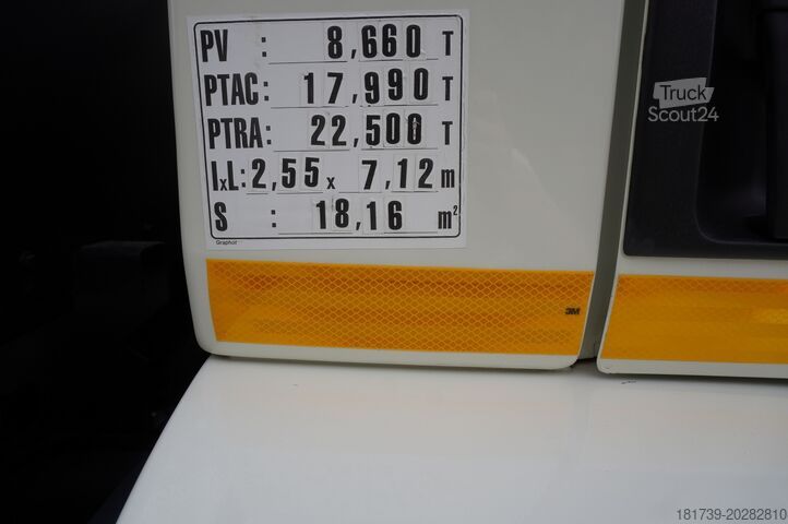Konteyner gemisi DAF LF 55.220 GUIMA DAF LF 55.220 Skip loader GUIMA PALFINGER