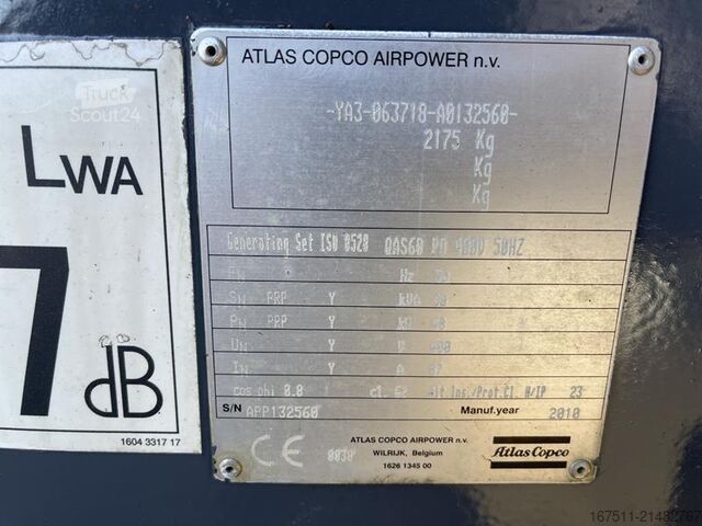 Aggregat Atlas Copco QAS 60