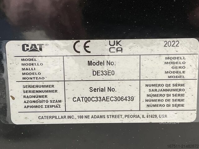 Aggregat Caterpillar DE 33 E 0