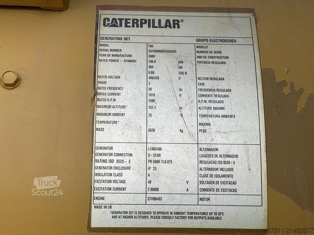 Aggregat CAT C 18 - 700