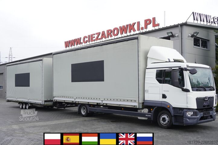 Σετ καλύμματος τέντας man TGL 8.190 4×2 sleeper / 80 tho. km!!! /