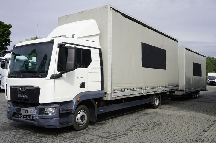 Σετ καλύμματος τέντας man TGL 8.190 4×2 sleeper / 80 tho. km!!! /