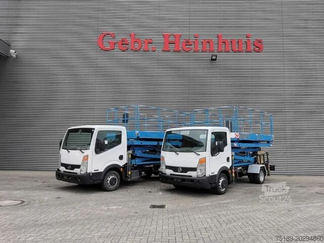 Hebebühne Nissan Cabstar Cabstar 35.13 - Weiss SF 10 - 400 KG Ca...