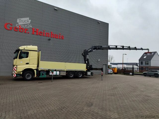 Ciężarówka z dźwigiem Mercedes-Benz Arocs 2645 6x4 Euro 6 Hiab XS 377 Hipro 7 x Hyd...